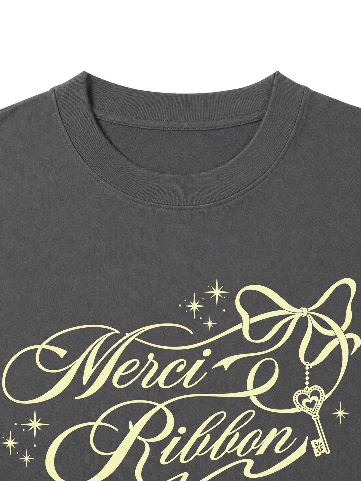 Áo Thun Nữ  Merci Ribbon