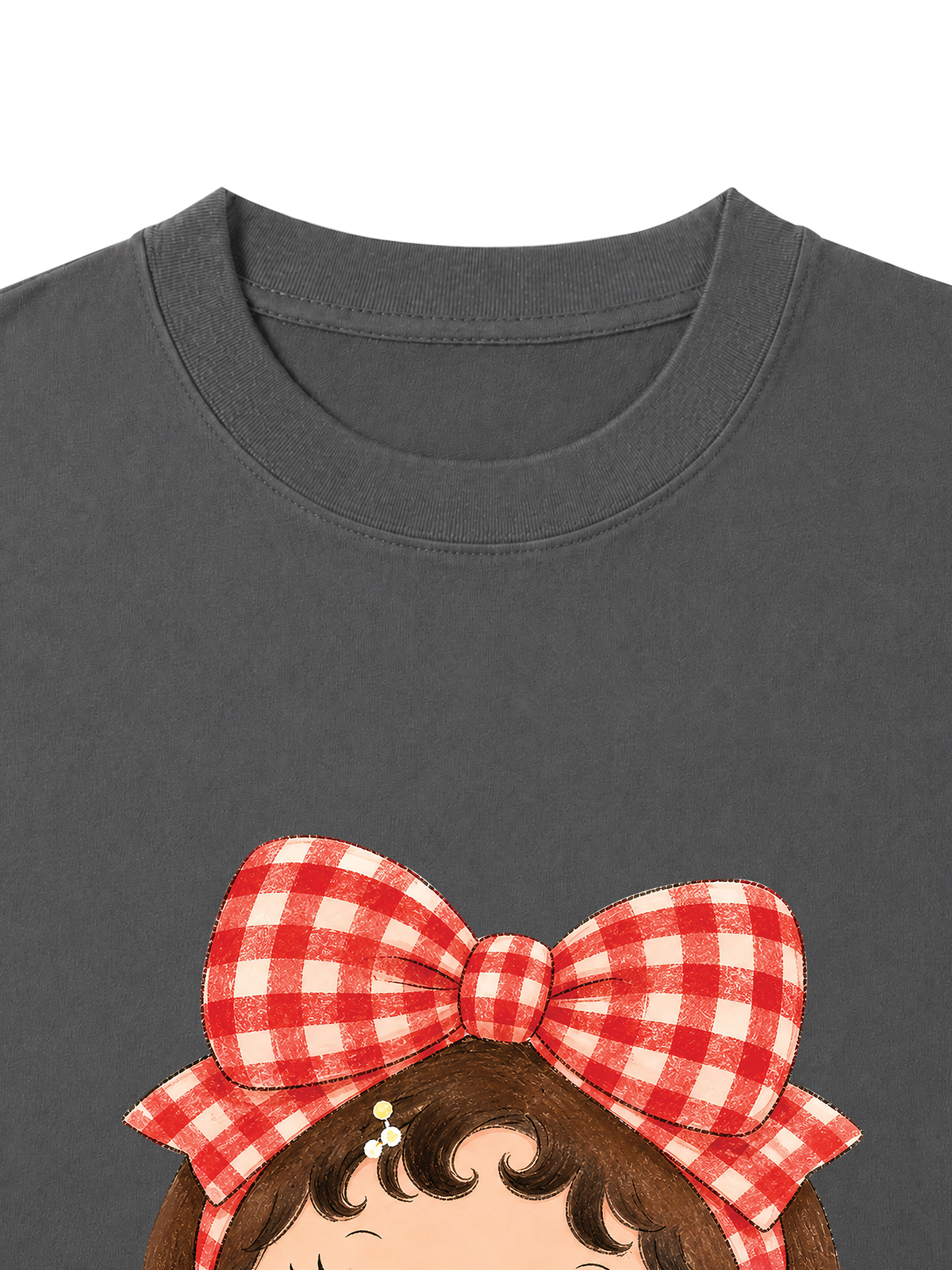 Áo Thun Nữ Red Plaid Girl