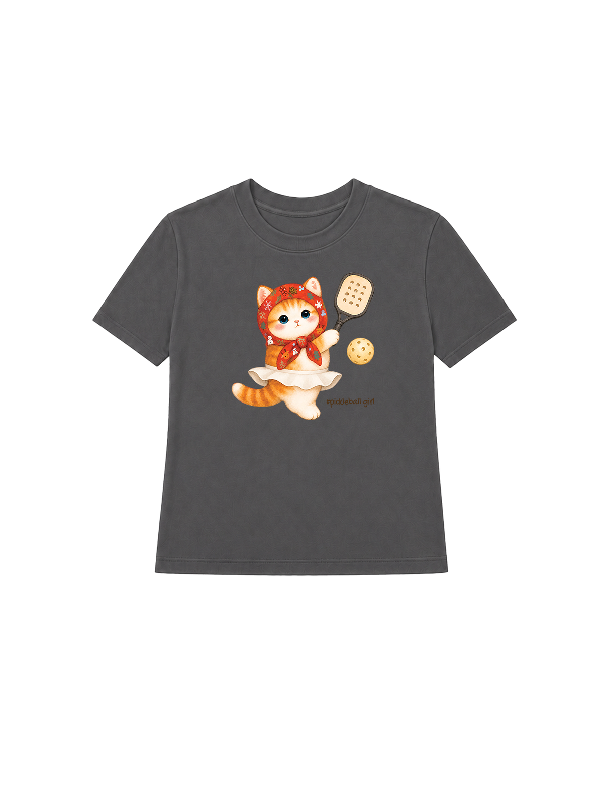 Áo Thun Nữ Pickleball Girl Meow