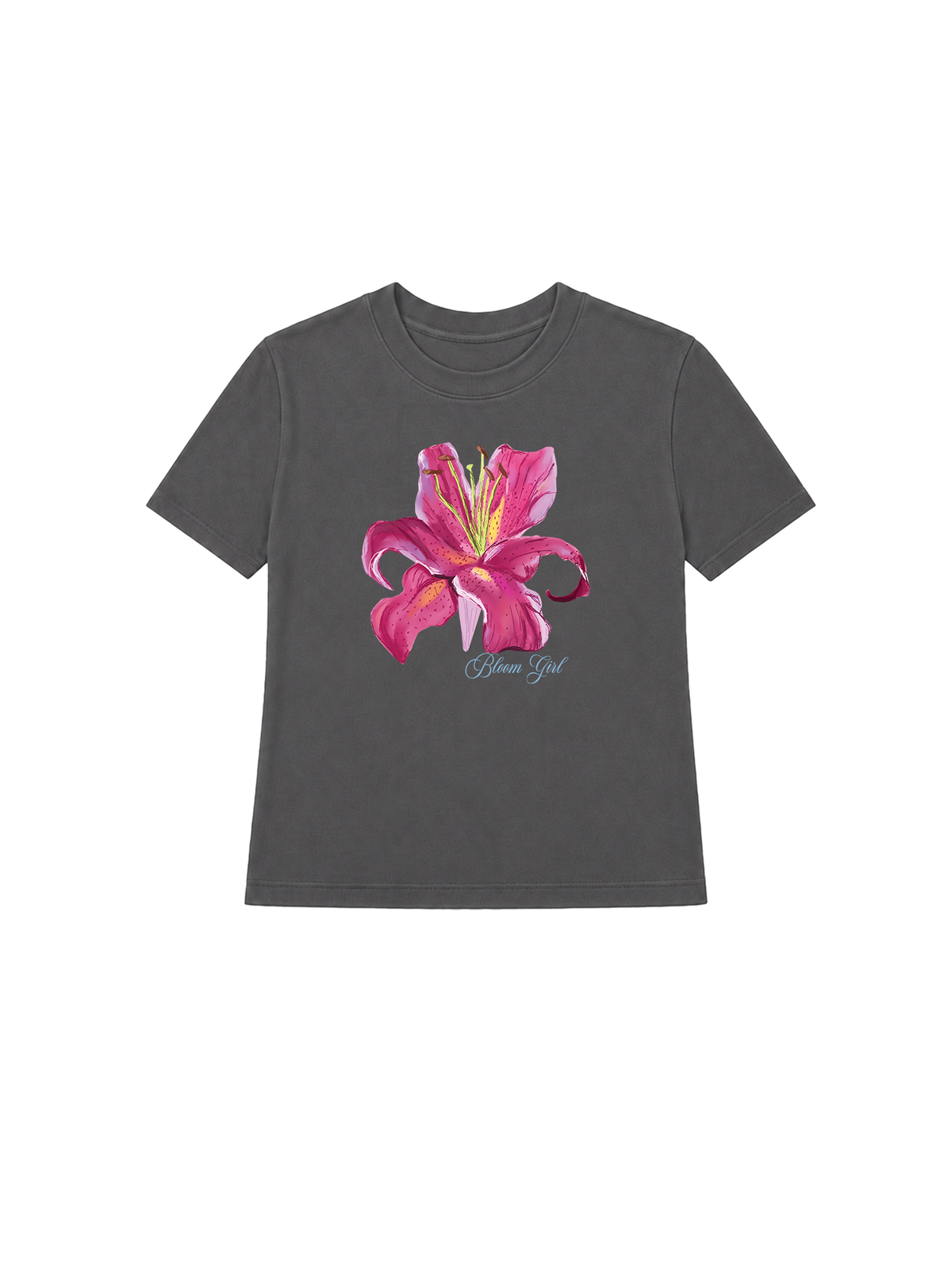 Áo Thun Nữ  Bloom Girl Pink Lily