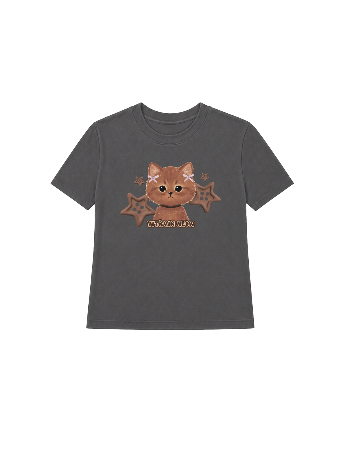 Áo Thun Nữ  Brown Cat