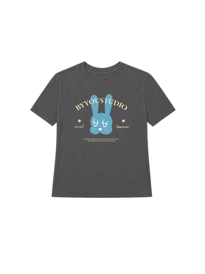 Áo Thun Nữ Bunny Quote