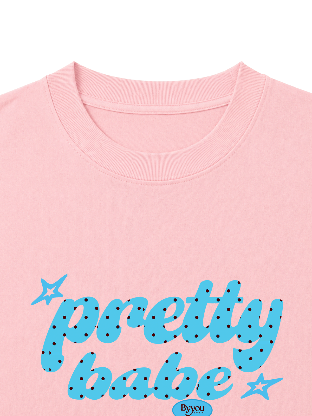Áo Thun Nữ  Pretty Babe Blue Tiffany Polka