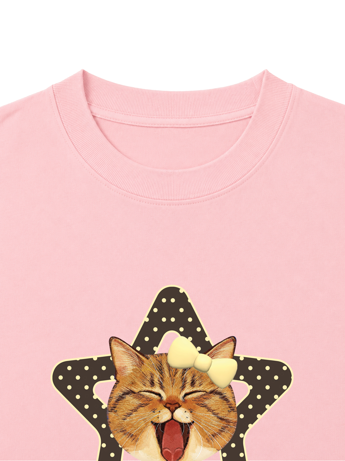 Áo Thun Nữ Cutie Girrl Star Meow