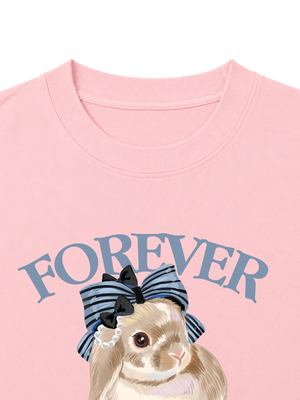 Áo Thun Nữ Bunny Forever