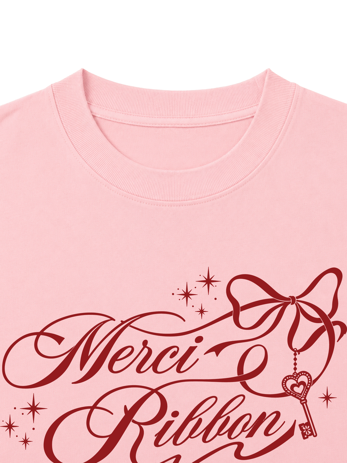 Áo Thun Nữ  Merci Ribbon