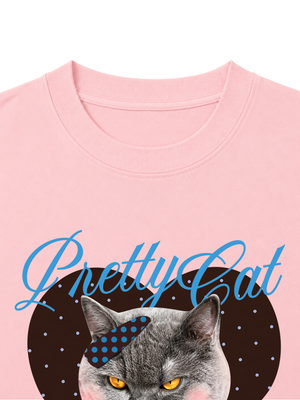 Áo Thun Nữ Pretty Cat