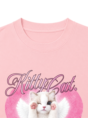 Áo Thun Nữ Kitty Cat