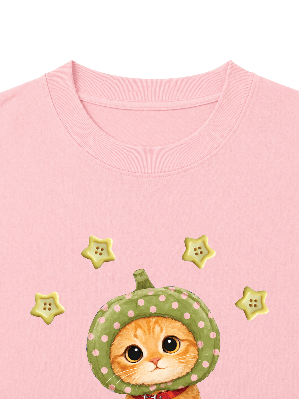 Áo Thun Nữ Pumpkin Cat