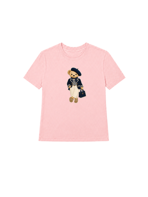 Áo Thun Nữ Cute Bear Girl