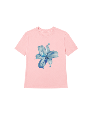 Áo Thun Nữ  Blue Lily