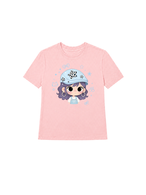 Áo Thun Nữ Beret Hat Girl