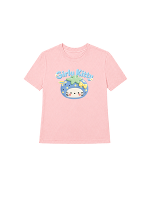Áo Thun Nữ Girly Kitty