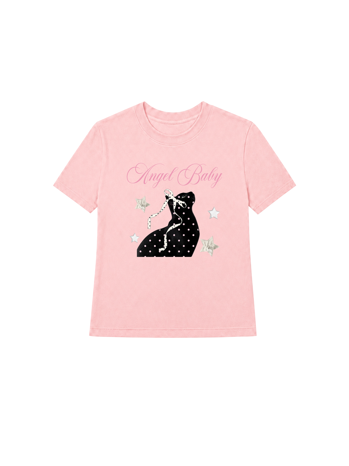 Áo Thun Nữ Angel Baby Cat