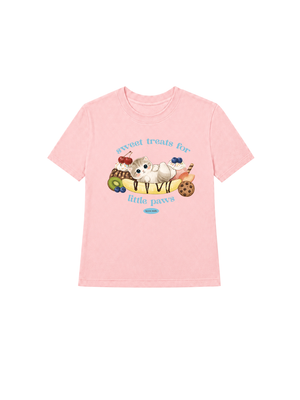 Áo Thun Nữ Sweet Streat For Little Paws