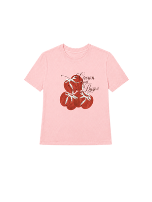Áo Thun Nữ Apple Grown With Byyou