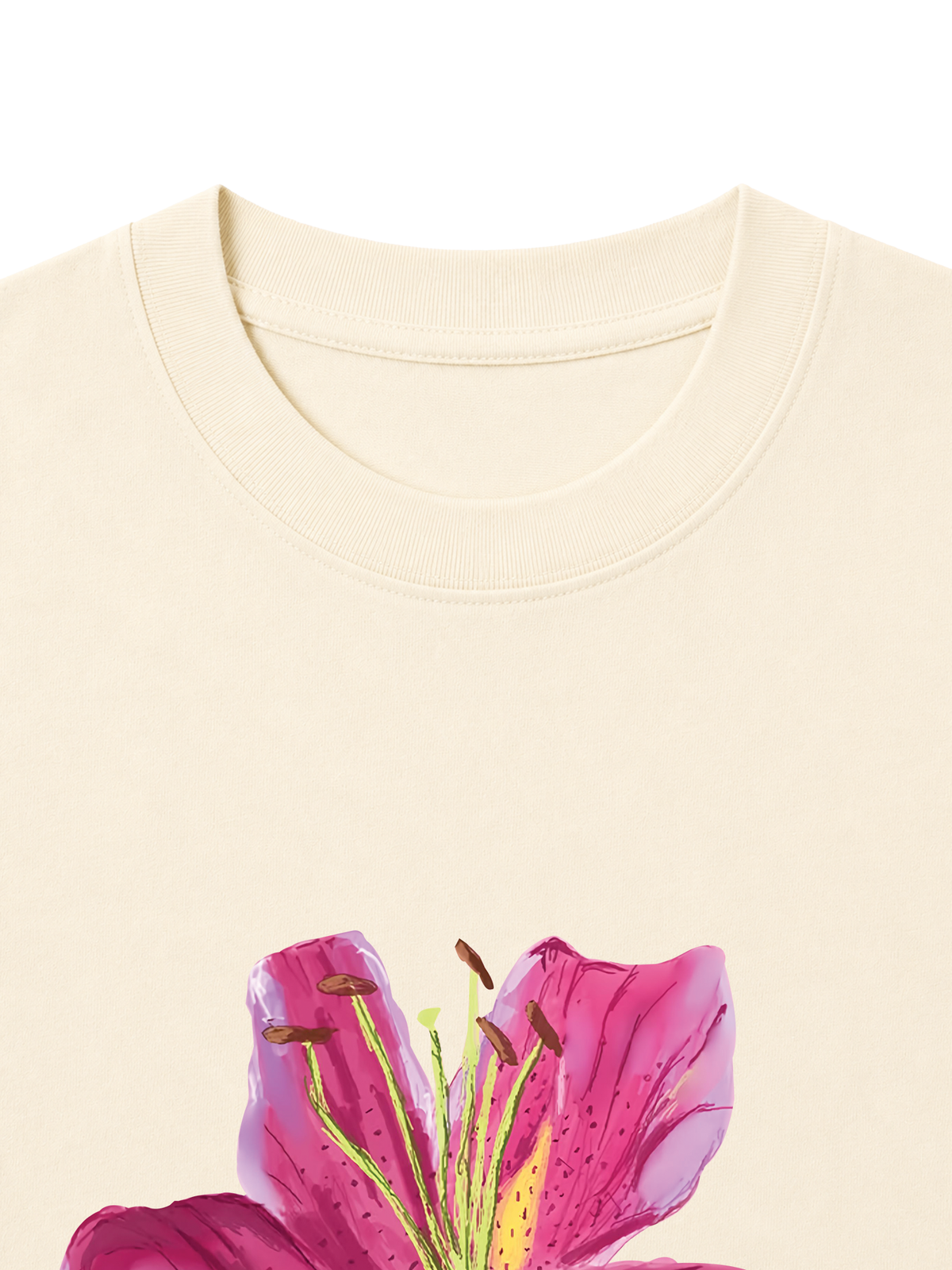 Áo Thun Nữ  Bloom Girl Pink Lily
