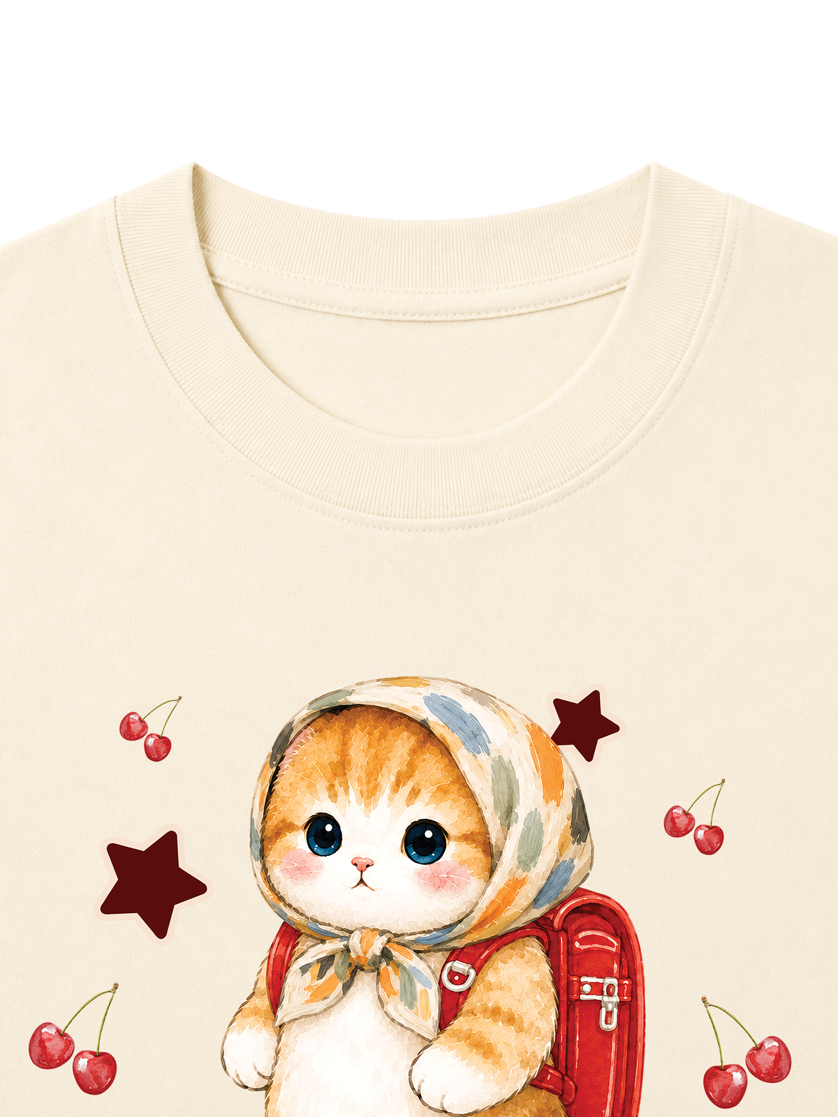 Áo Thun Nữ Vitamin Meow Go School