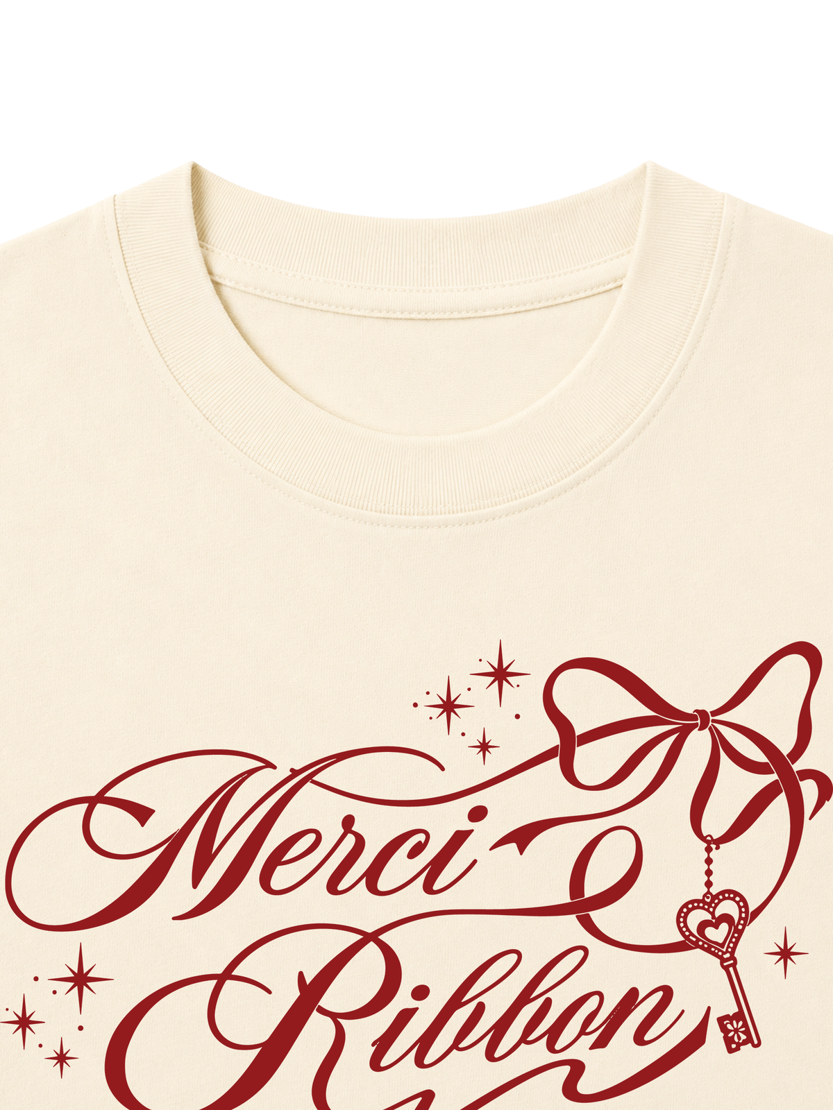 Áo Thun Nữ  Merci Ribbon