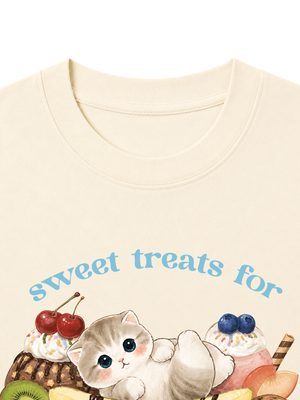 Áo Thun Nữ Sweet Streat For Little Paws