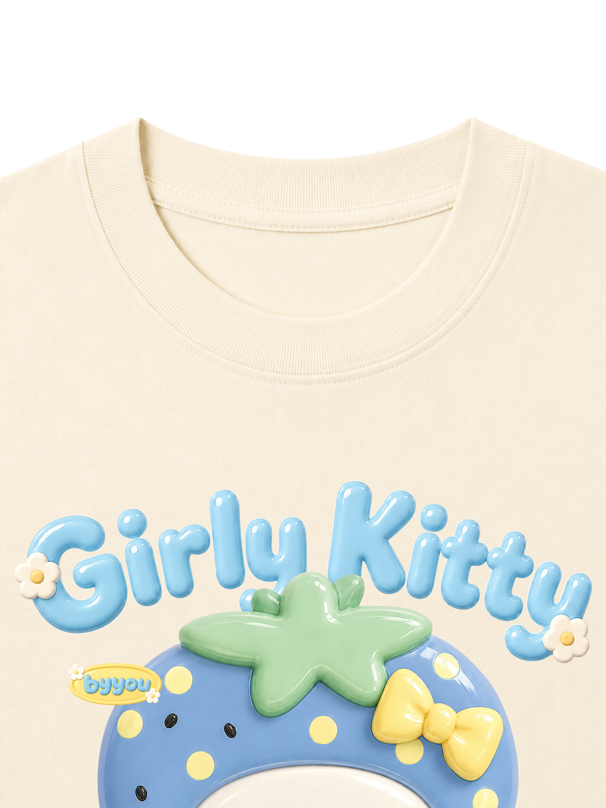 Áo Thun Nữ Girly Kitty