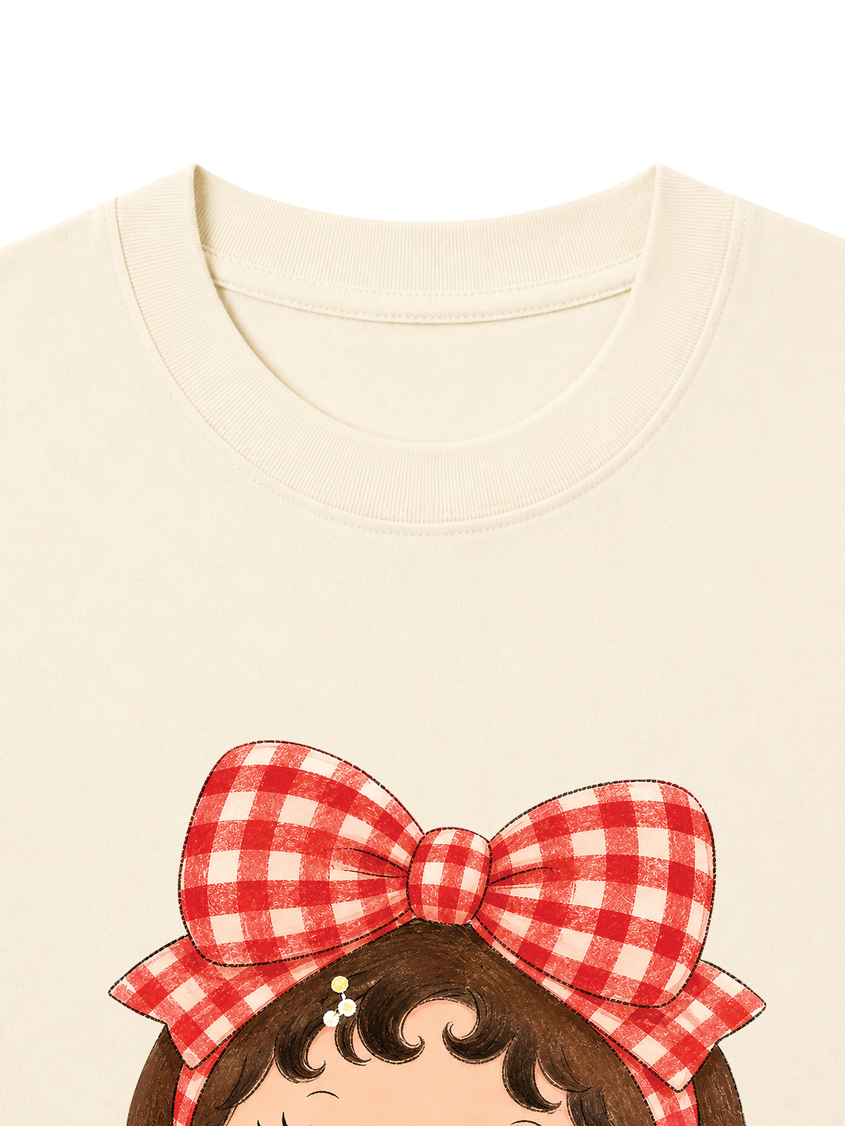 Áo Thun Nữ Red Plaid Girl