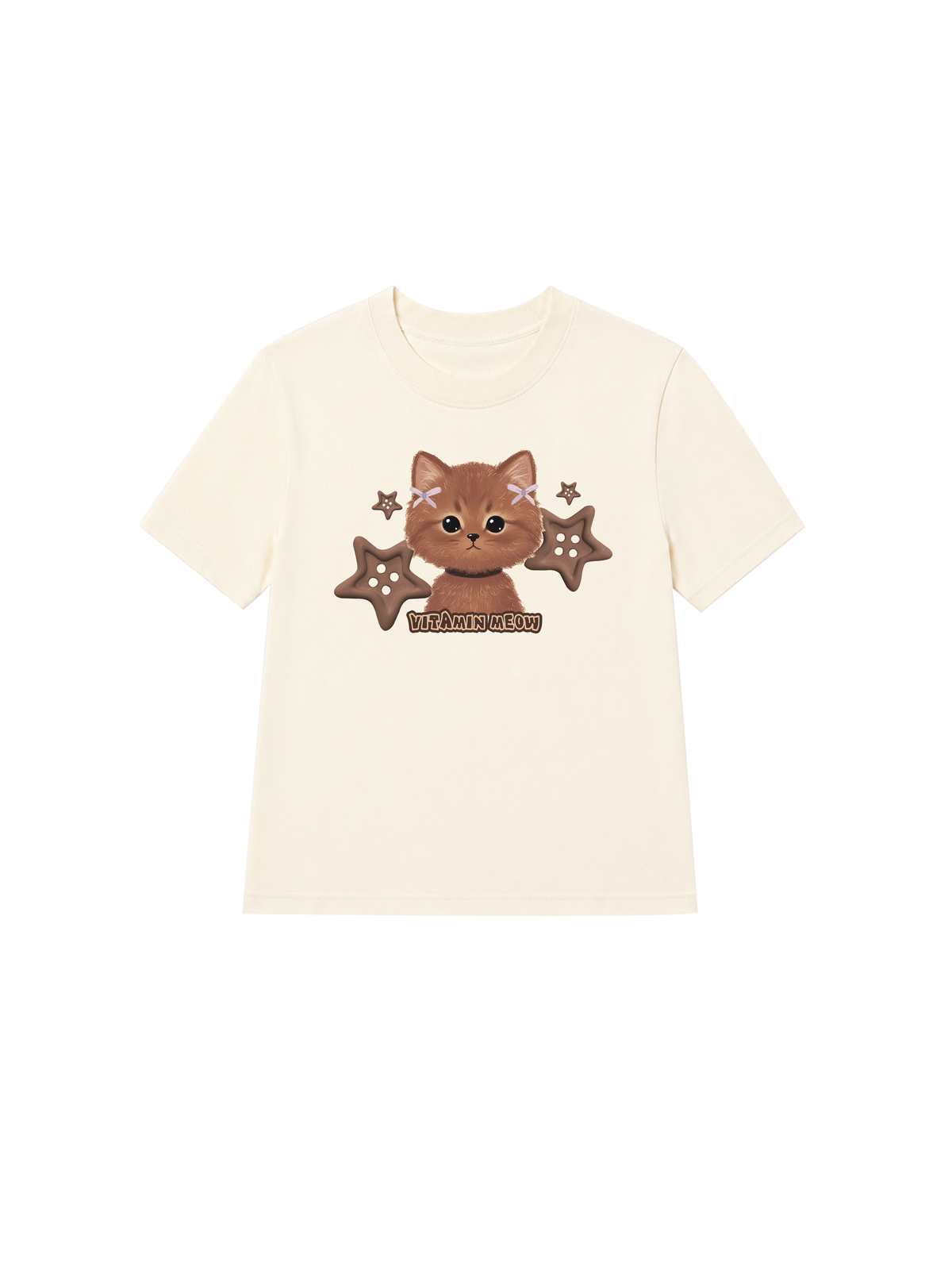 Áo Thun Nữ  Brown Cat