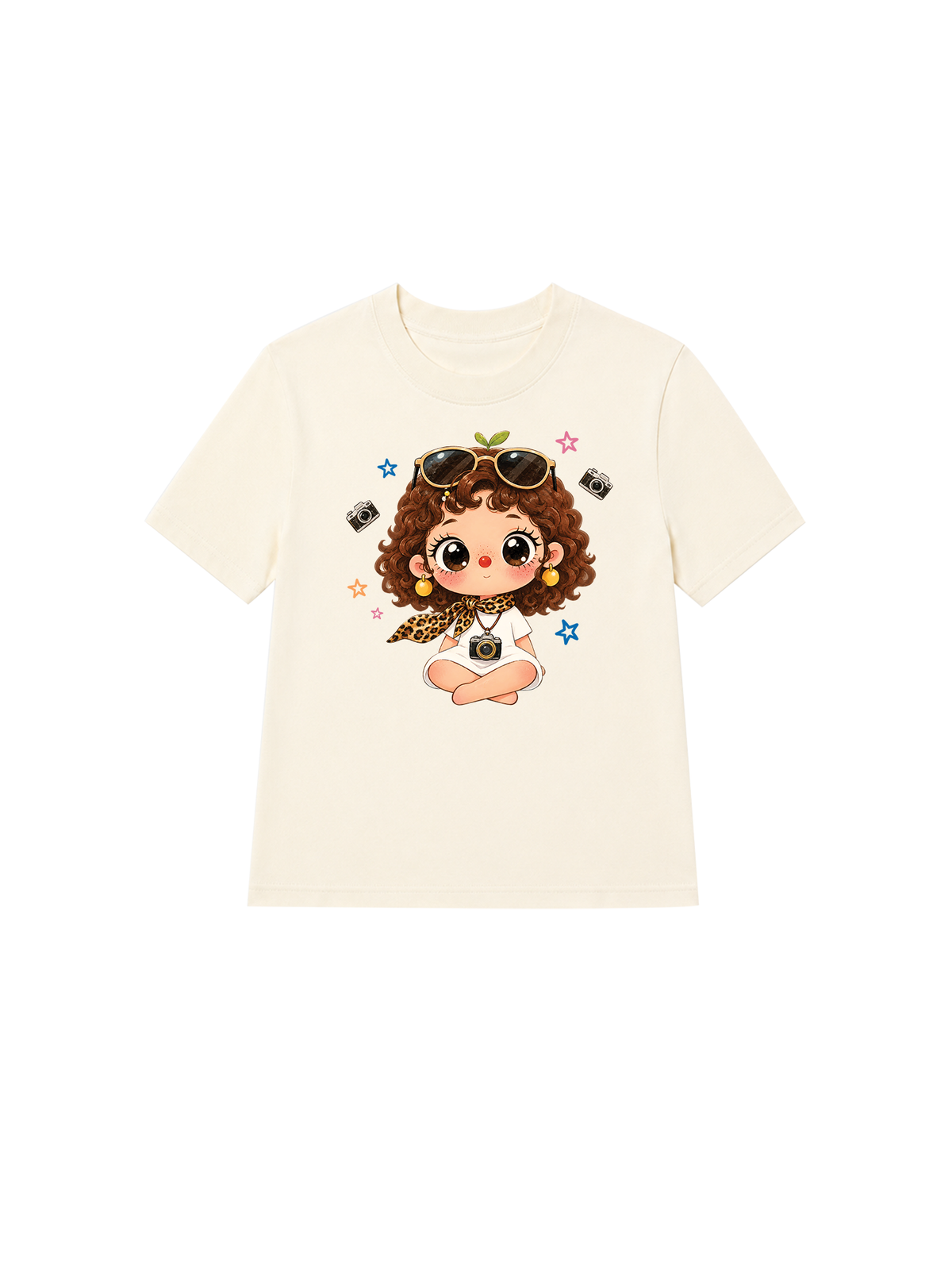 Áo Thun Nữ  Girl Leopard Outfit