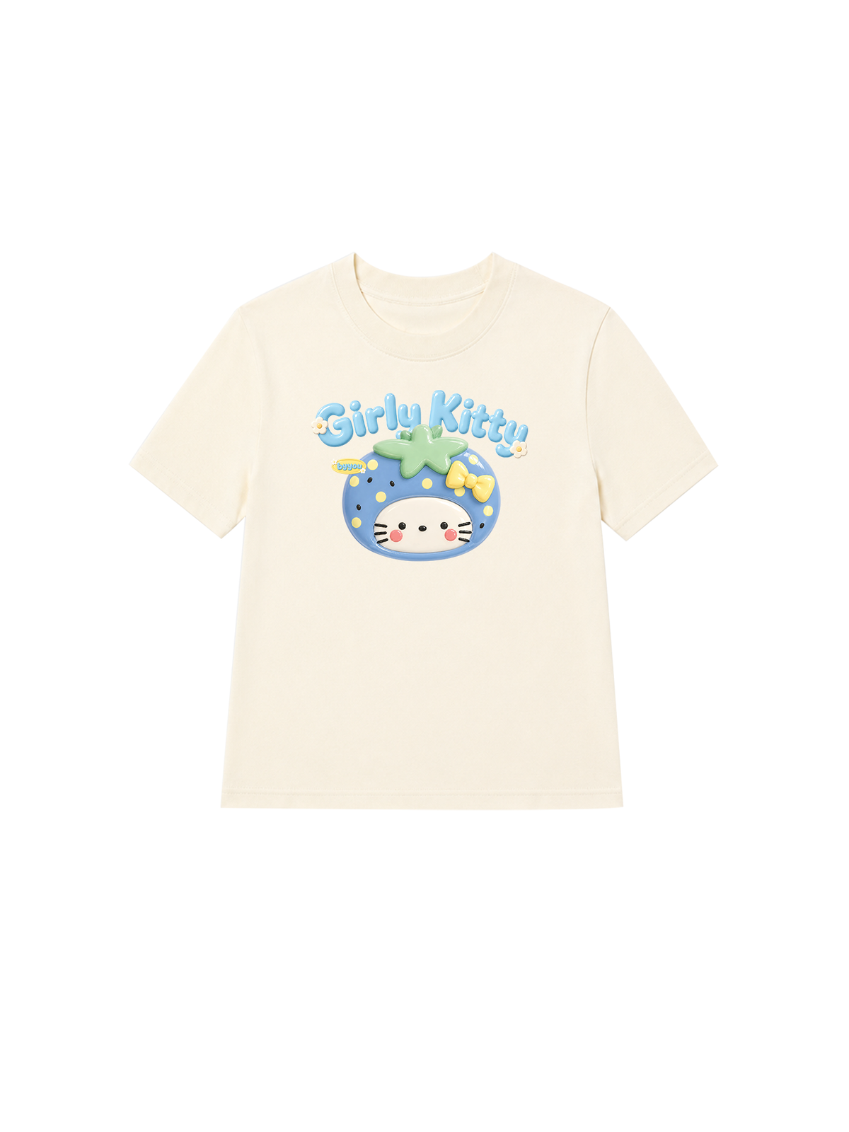 Áo Thun Nữ Girly Kitty