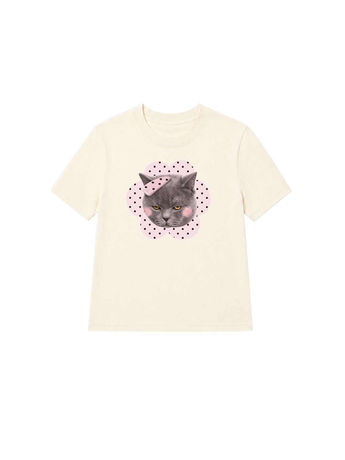 Áo Thun Nữ Pinky Cat