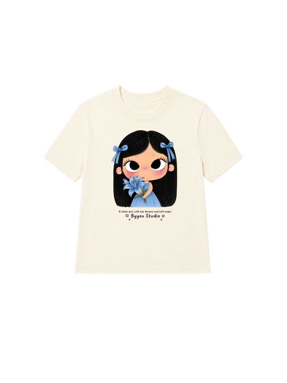 Áo Thun Nữ Blue Lily Girl