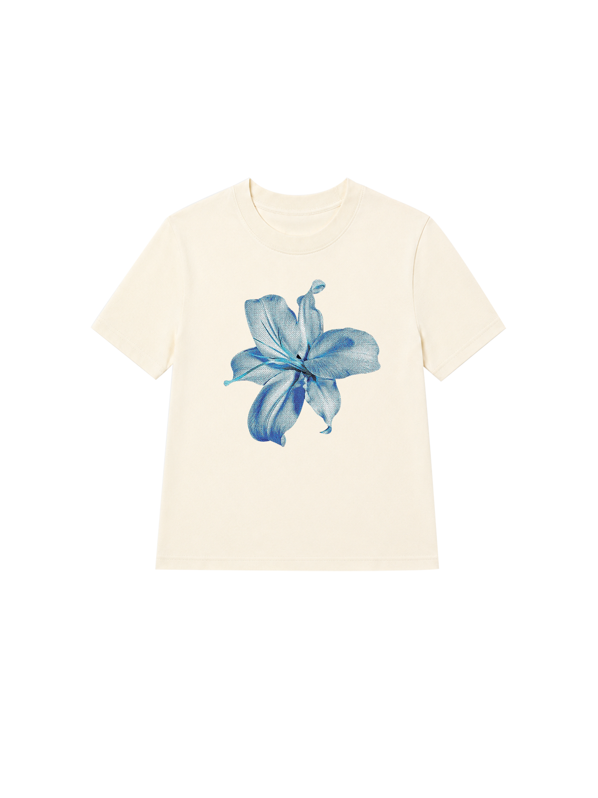 Áo Thun Nữ  Blue Lily