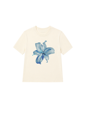 Áo Thun Nữ  Blue Lily