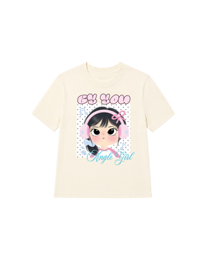 Áo Thun Nữ Byyou Angle Girl