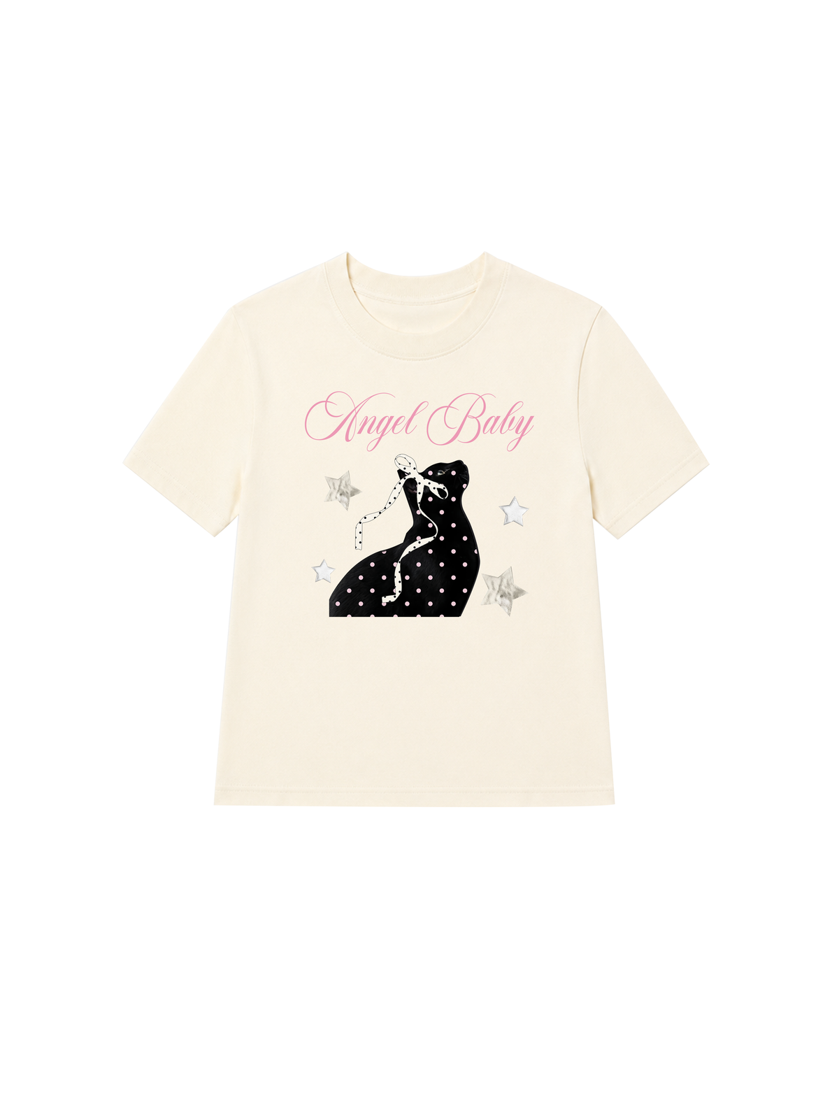 Áo Thun Nữ Angel Baby Cat