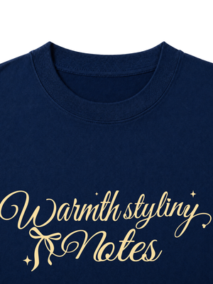 Áo Thun Nữ  Warmth Styling Notes