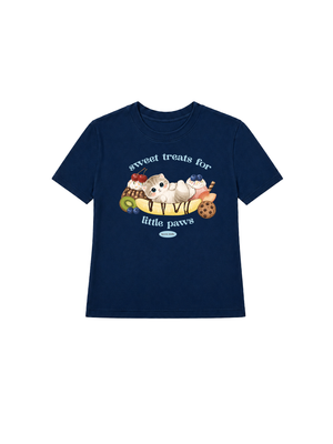 Áo Thun Nữ Sweet Streat For Little Paws