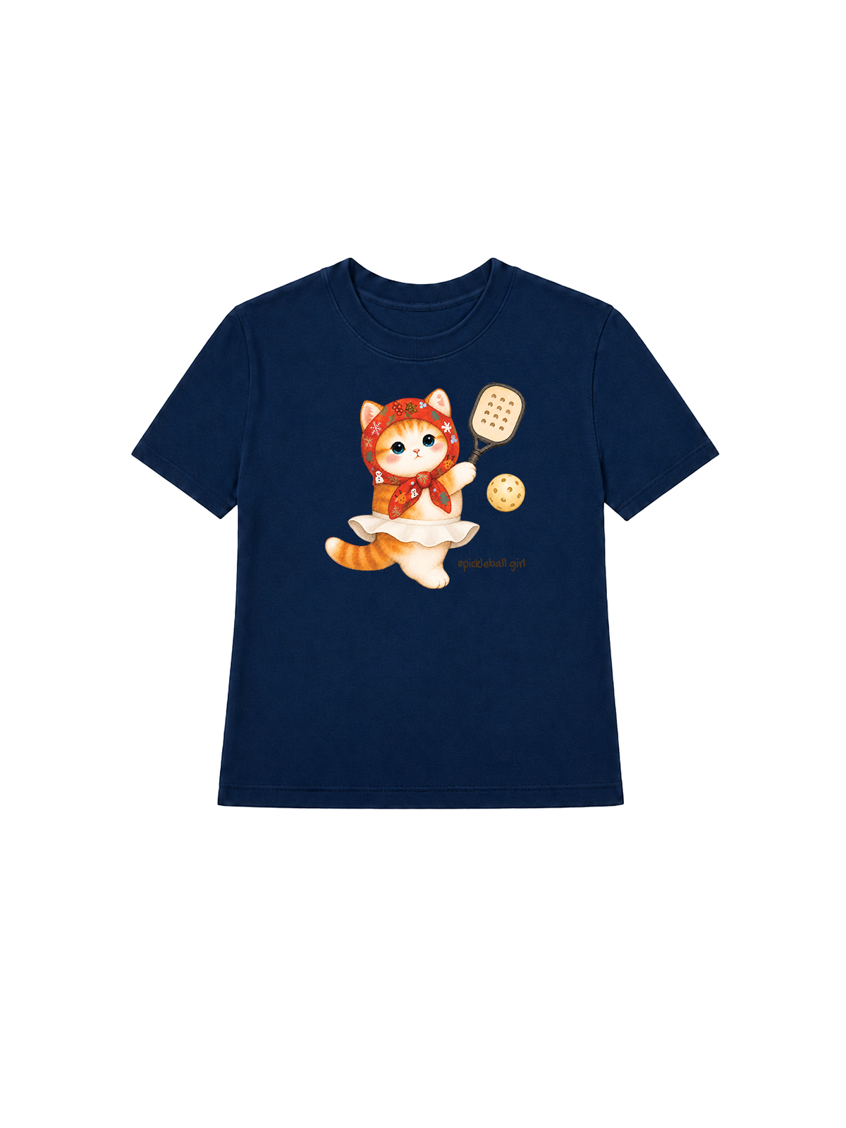 Áo Thun Nữ Pickleball Girl Meow