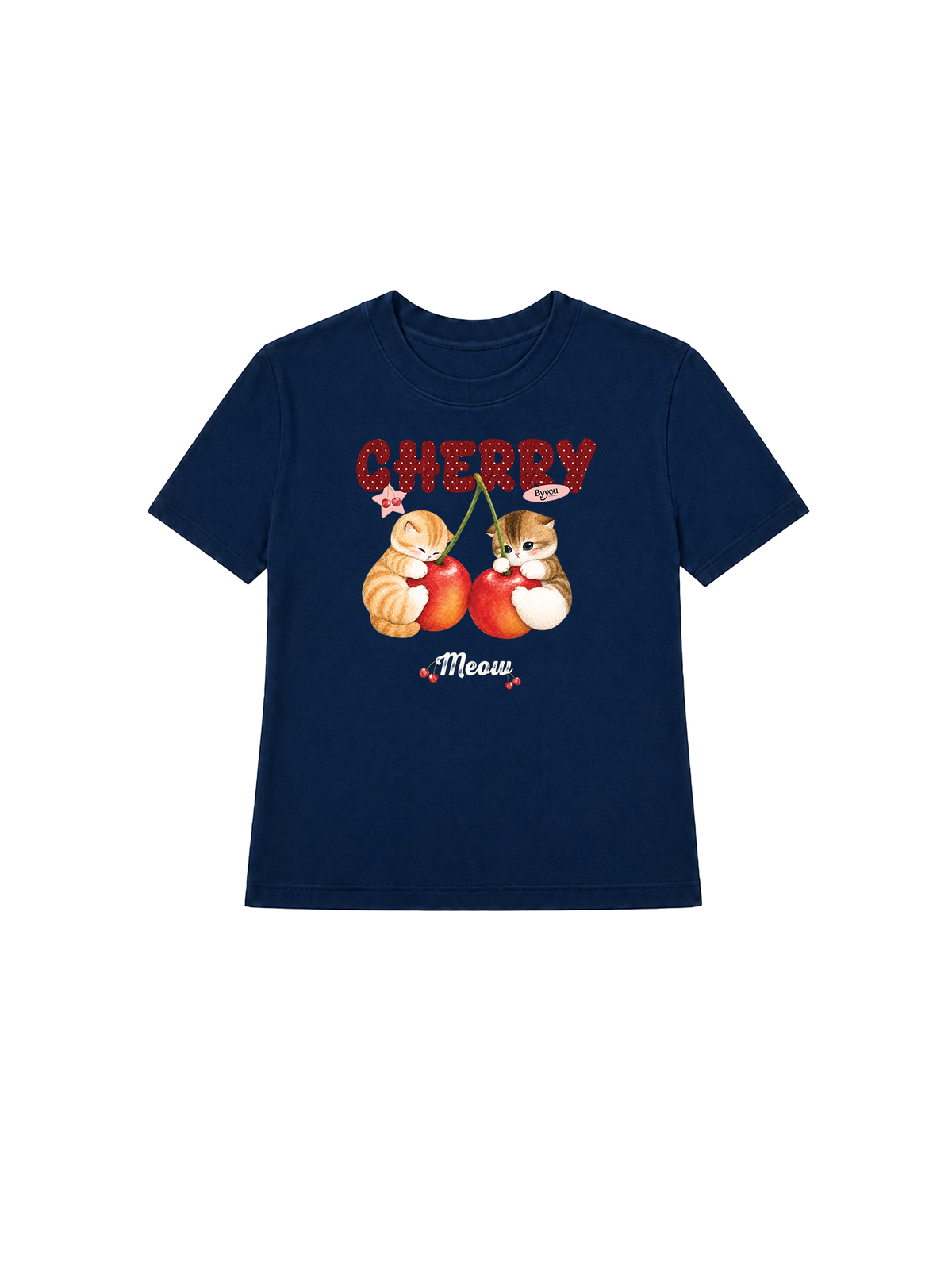 Áo Thun Nữ Cherry Meow