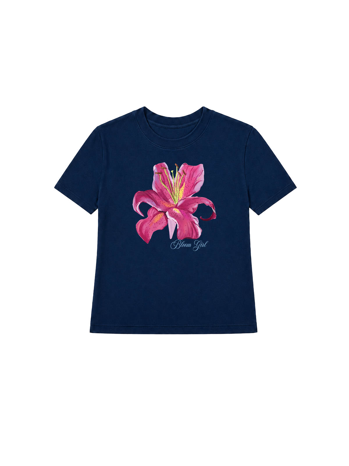 Áo Thun Nữ  Bloom Girl Pink Lily
