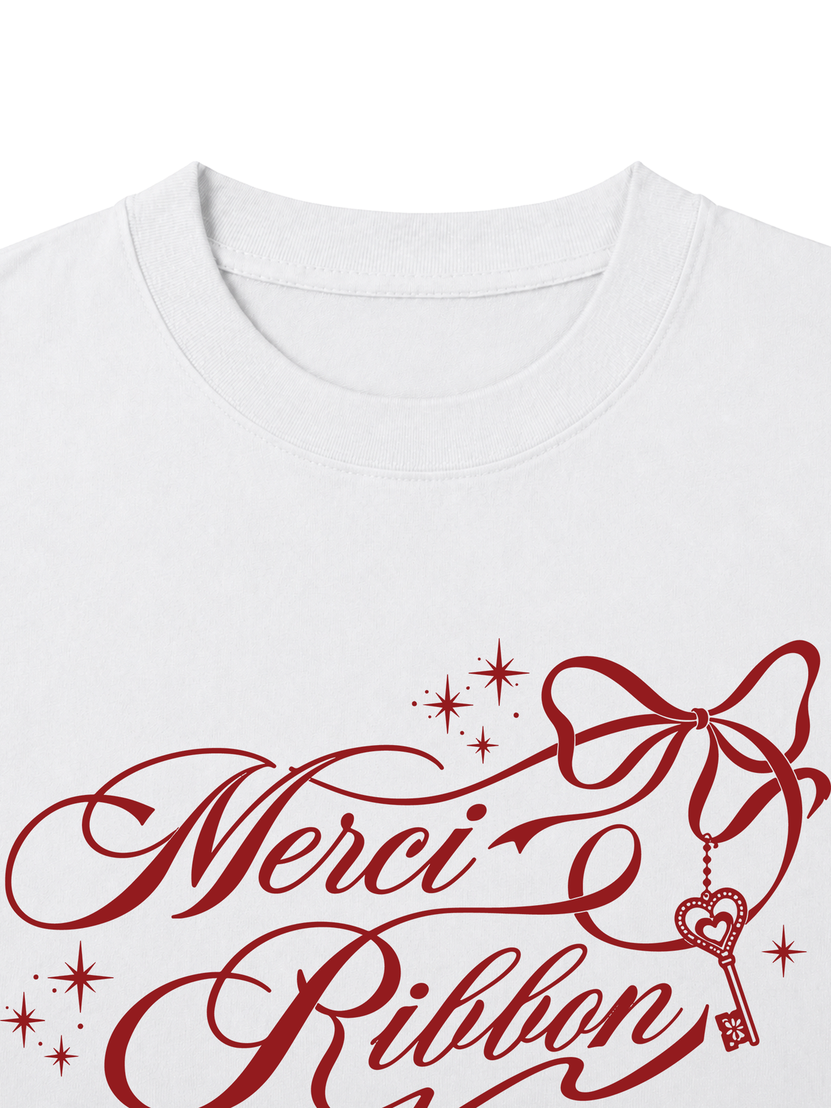 Áo Thun Nữ  Merci Ribbon