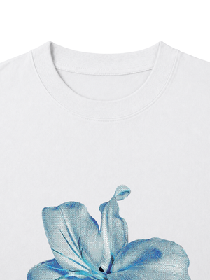 Áo Thun Nữ  Blue Lily