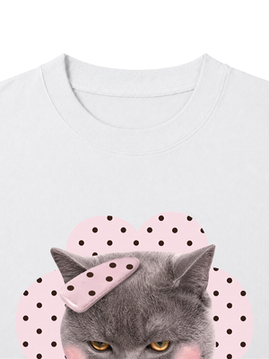 Áo Thun Nữ Pinky Cat