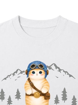 Áo Thun Nữ Travel Club Meow
