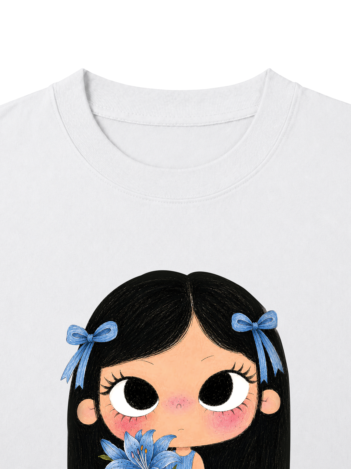 Áo Thun Nữ Blue Lily Girl