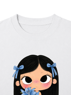 Áo Thun Nữ Blue Lily Girl