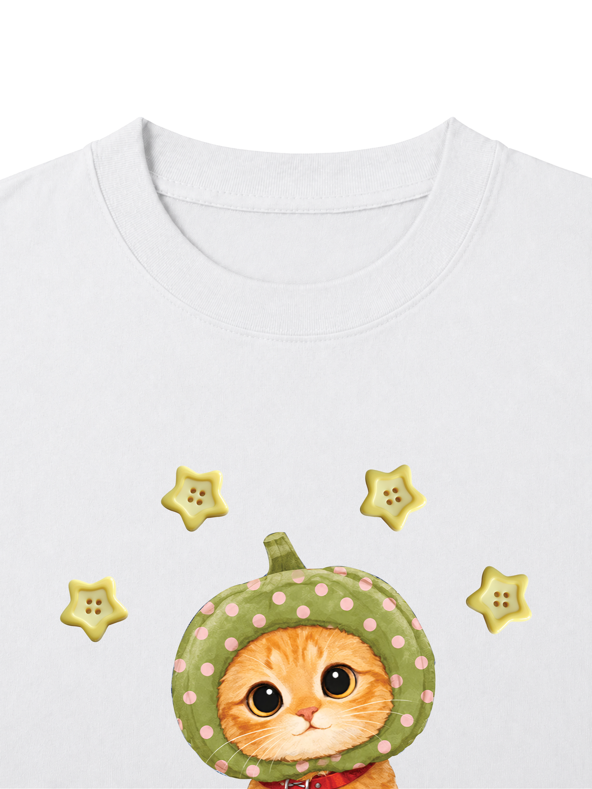 Áo Thun Nữ Pumpkin Cat