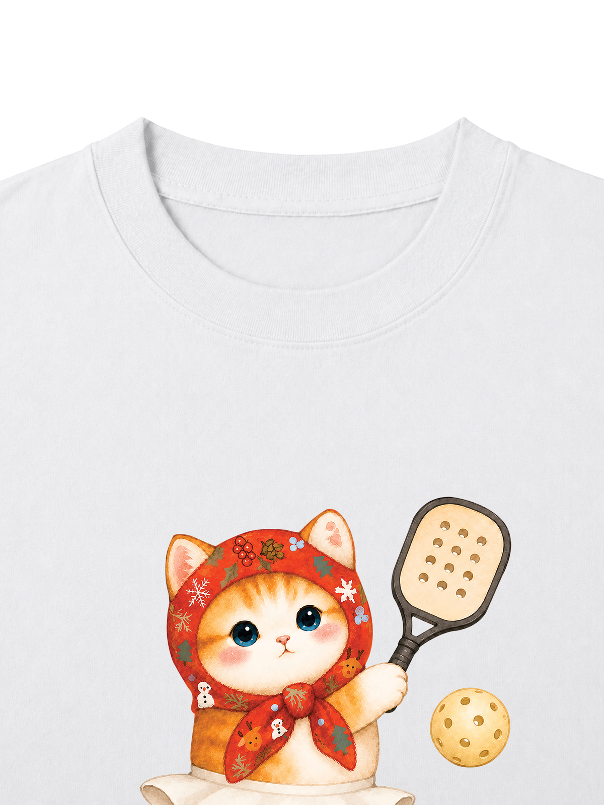 Áo Thun Nữ Pickleball Girl Meow