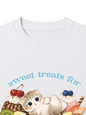 Áo Thun Nữ Sweet Streat For Little Paws