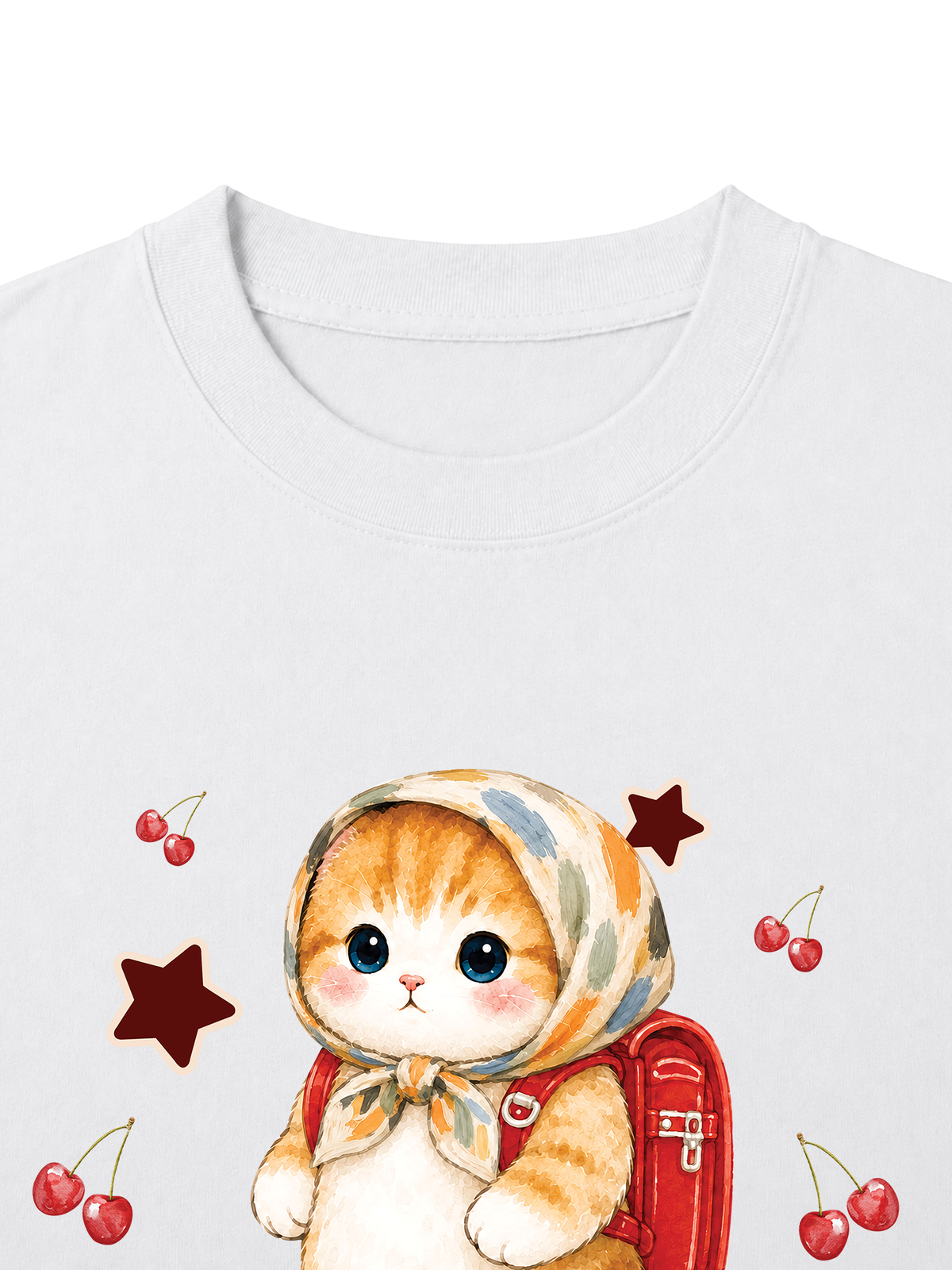 Áo Thun Nữ Vitamin Meow Go School